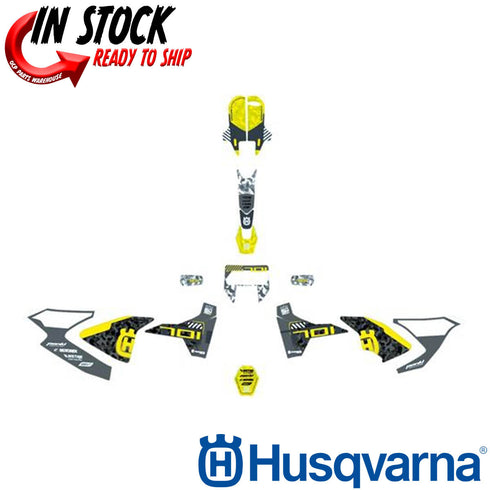 HUSQVARNA FACTORY GRAPHICS KIT 2020 - 2024 SUPERMOTO GENUINE OEM NEW